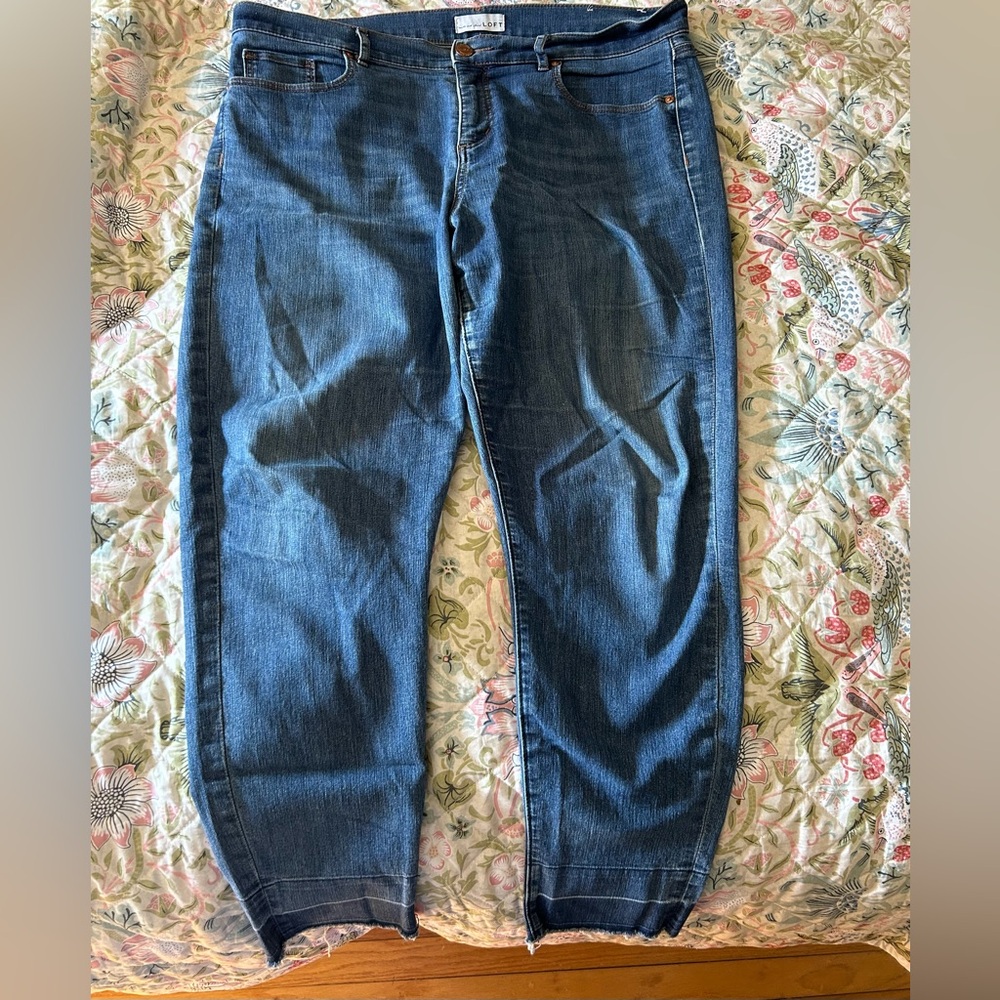 Loft skinny jeans